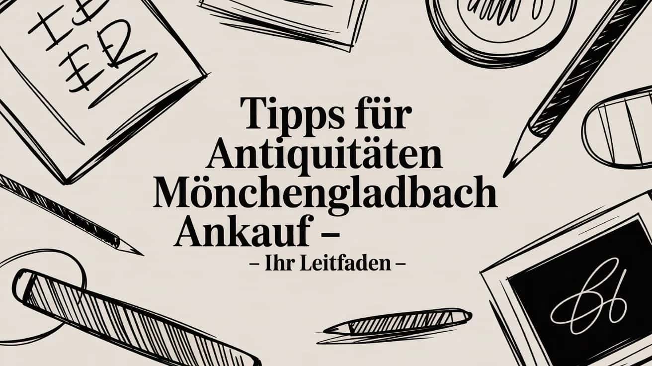 Antiquitäten Mönchengladbach Ankauf: Ihr umfassender Ratgeber