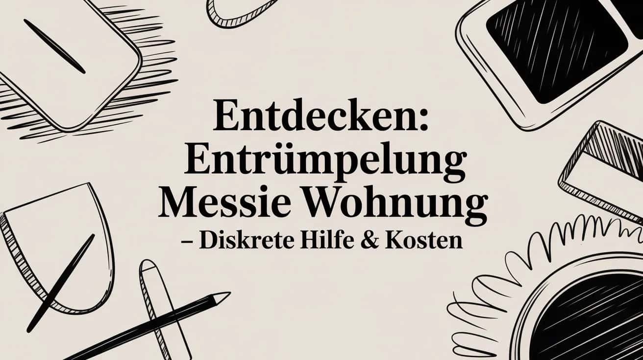 Entrümpelung Messie Wohnung: Diskreter Leitfaden für eine sensible Aufgabe