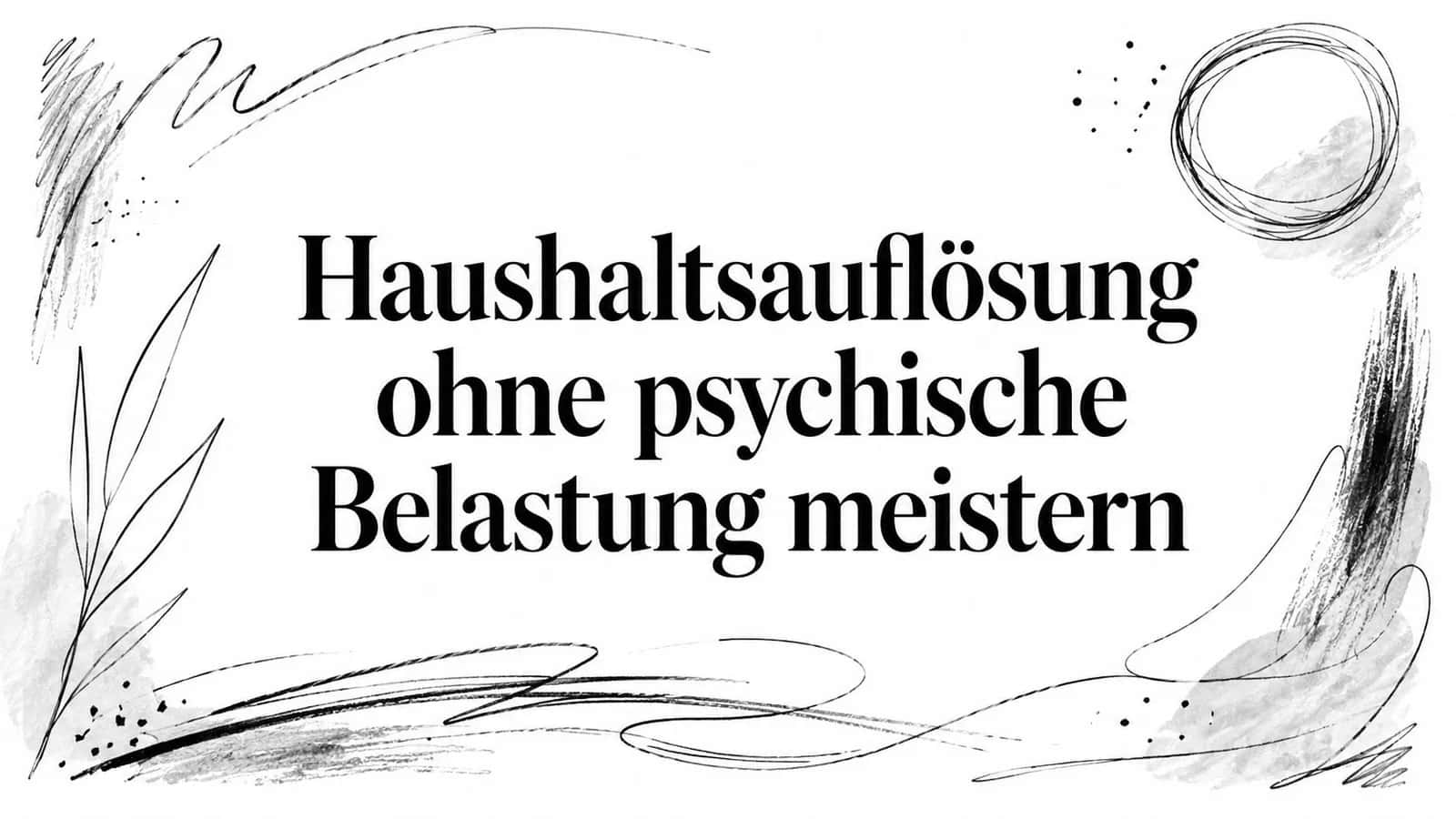 Haushaltsauflösung: Ihr umfassender Ratgeber für 2026