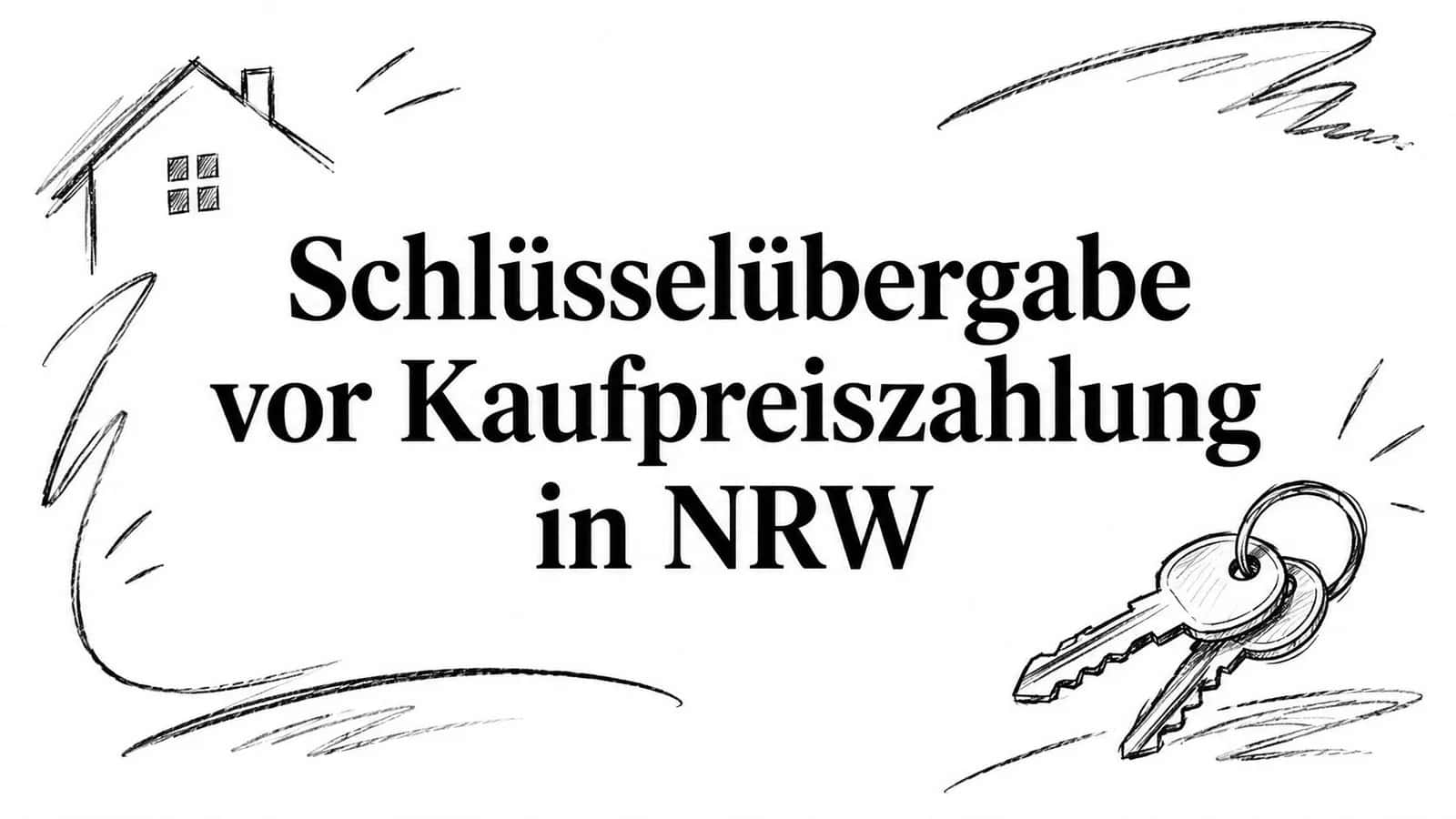 Schlüsselübergabe vor Kaufpreiszahlung in NRW