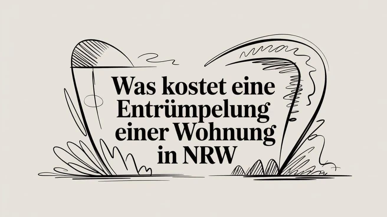 Haushaltsauflösung in NRW: Ihr umfassender Ratgeber zu Ablauf, Kosten und Wertanrechnung