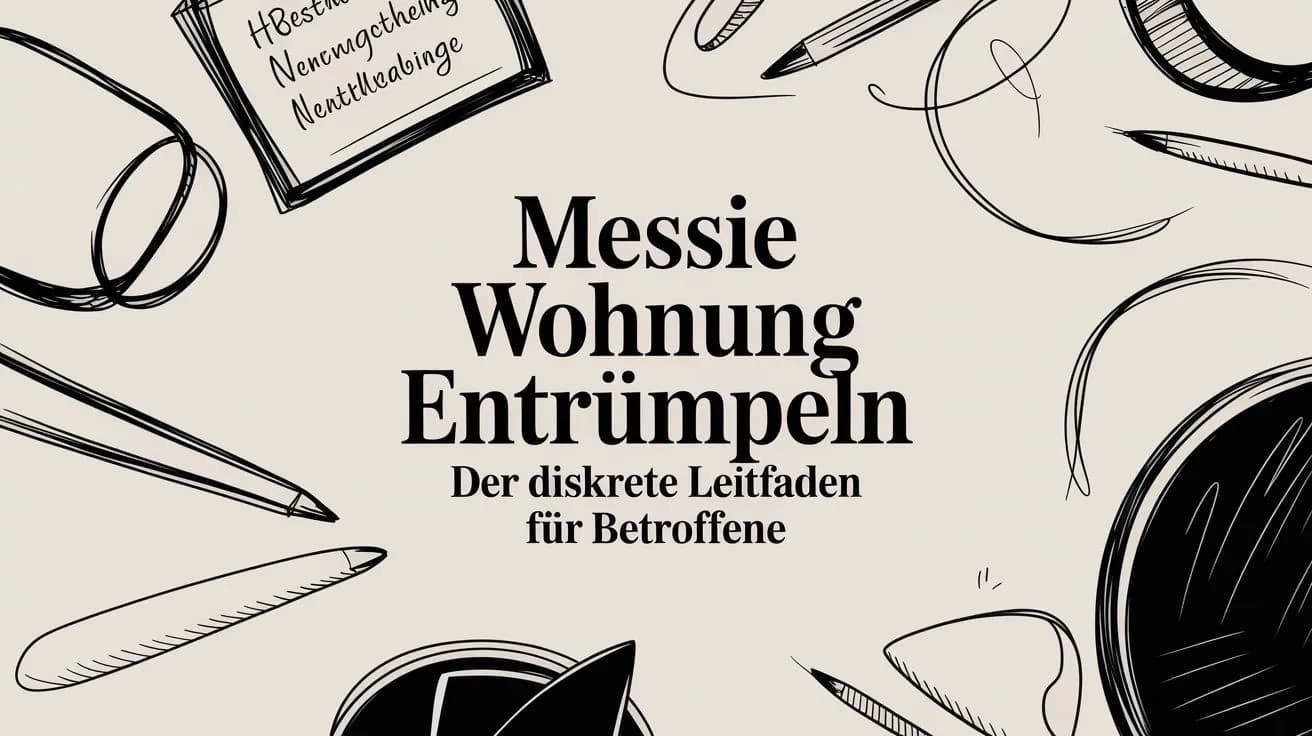 Messie Wohnung entrümpeln: Der diskrete Leitfaden für Betroffene und Angehörige
