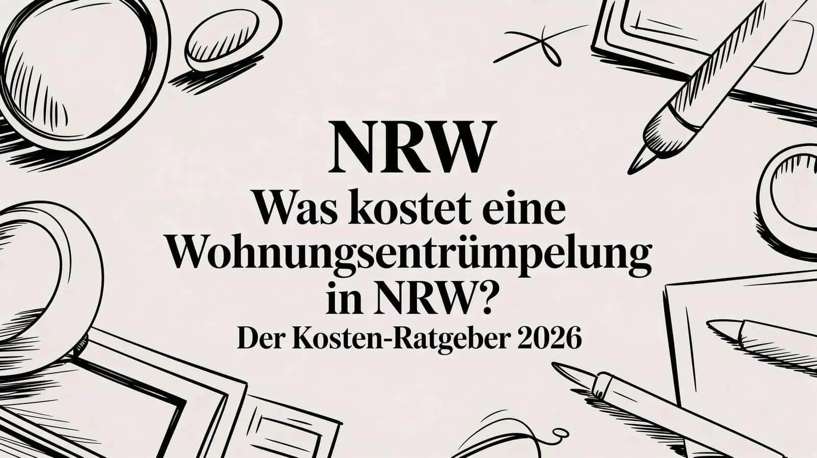 Haushaltsauflösung: Der umfassende Leitfaden für Kosten, Wertanrechnung und Ablauf