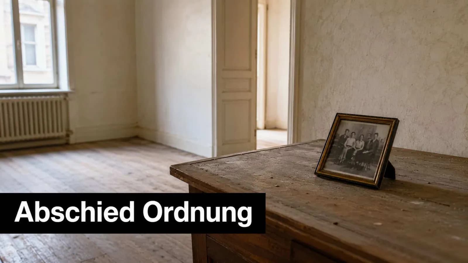 Haushaltsauflösung nach Todesfall – Besondere Aspekte für Angehörige