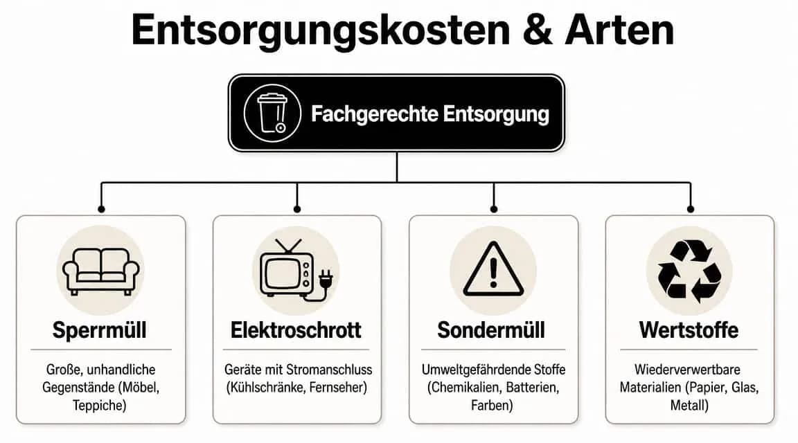 Fachgerechte Entsorgung und die damit verbundenen Kosten