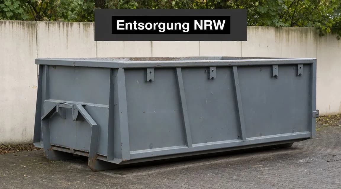 Fachgerechte Entsorgung – Kosten und Grundlagen in NRW