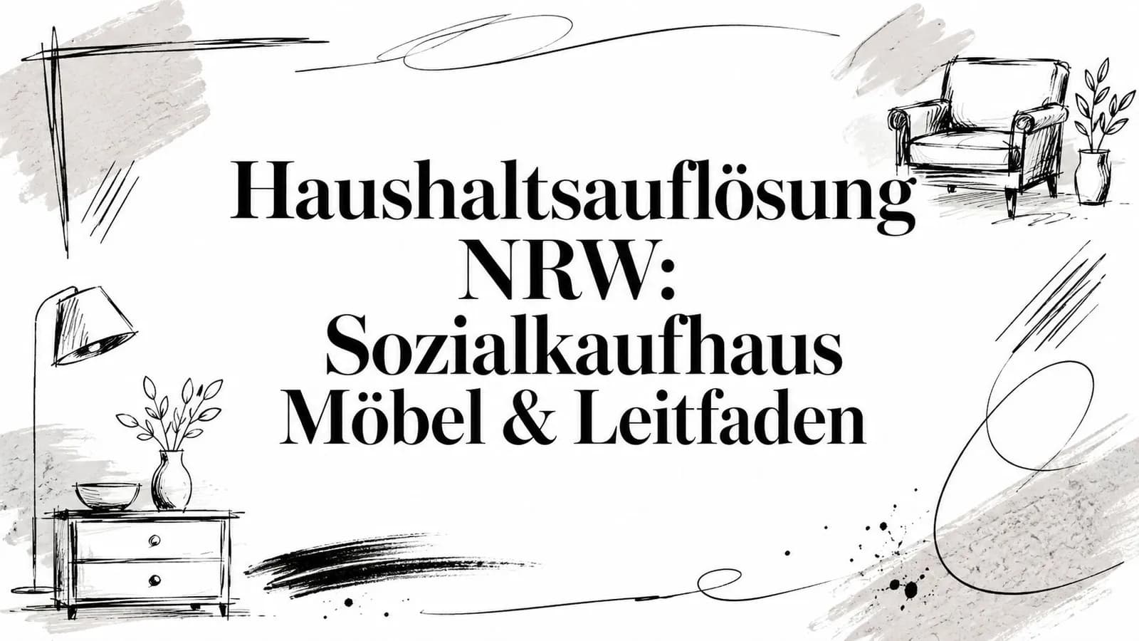 Haushaltsauflösung NRW: Sozialkaufhaus Möbel & Leitfaden