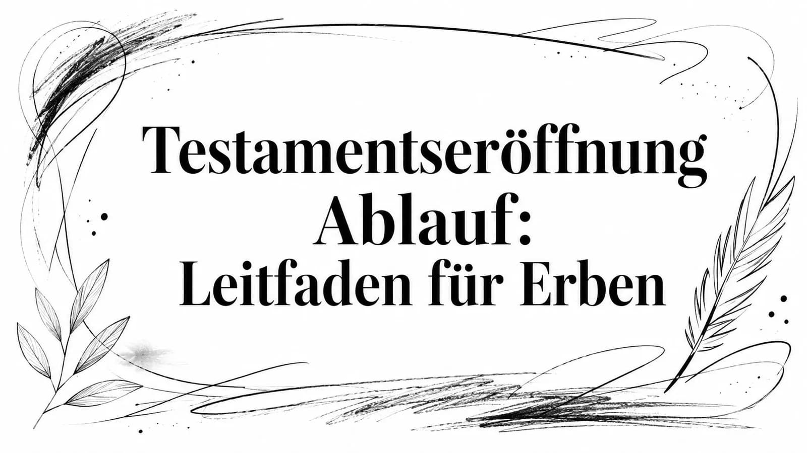 Testamentseröffnung Ablauf: Leitfaden für Erben