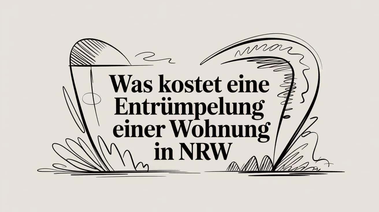Haushaltsauflösung in NRW: Ihr umfassender Ratgeber zu Ablauf, Kosten und Wertanrechnung