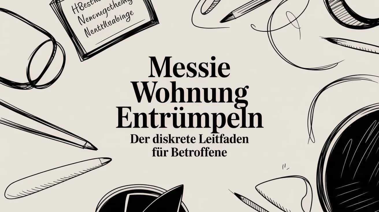 Messie Wohnung entrümpeln: Der diskrete Leitfaden für Betroffene und Angehörige
