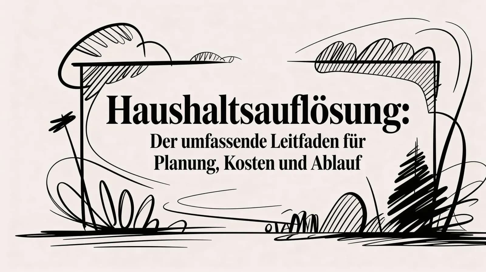 Haushaltsauflösung: Der umfassende Leitfaden für Planung, Kosten und Ablauf