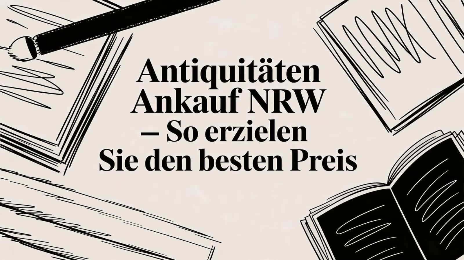 Antiquitäten ankauf nrw – So erzielen Sie den besten Preis