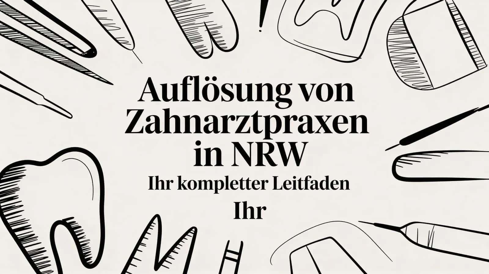 Auflösung von Zahnarztpraxen: Ein kompletter Leitfaden für den reibungslosen Übergang