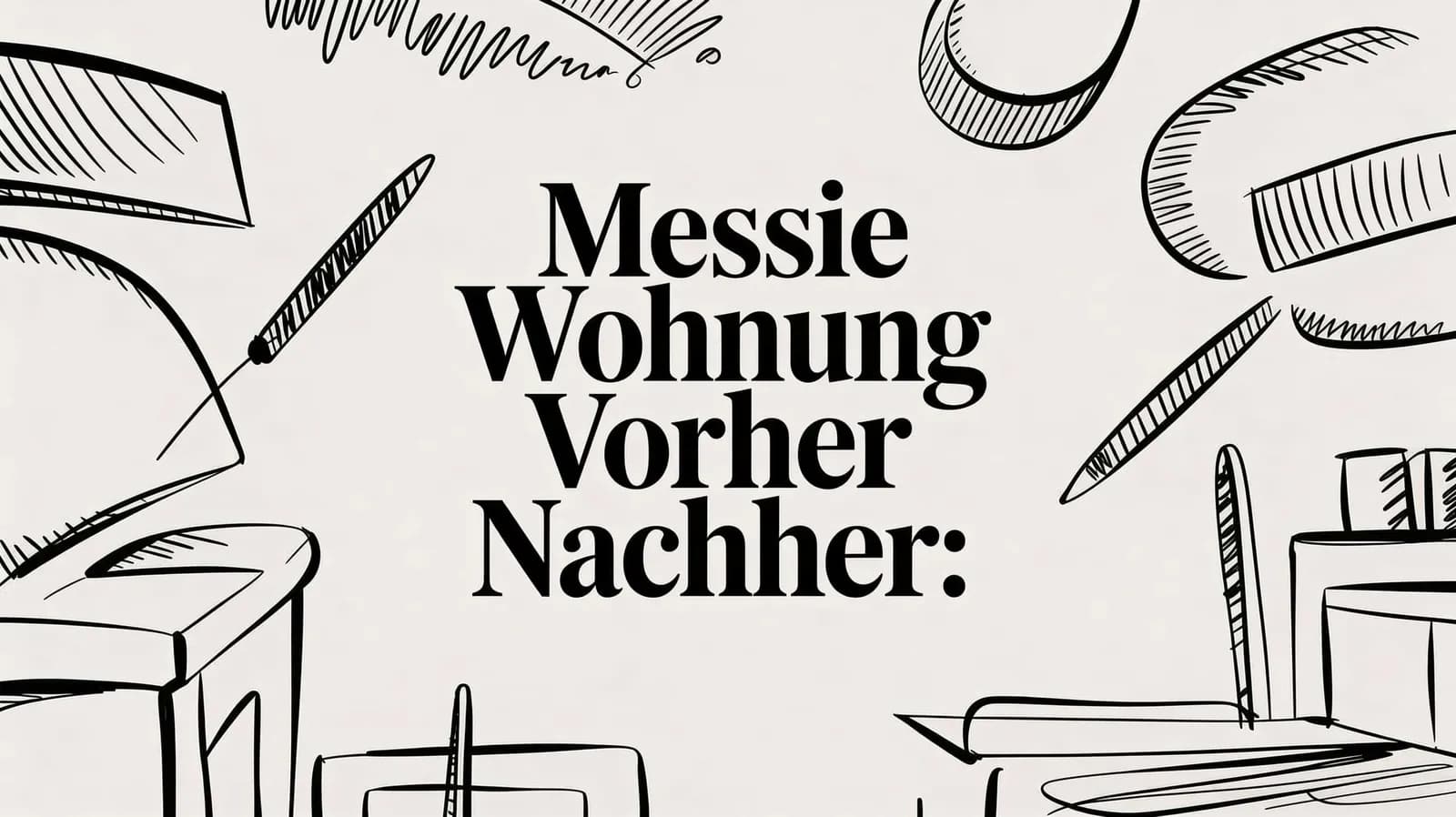 Messie Wohnung vorher nachher: 8 Fallbeispiele mit Kosten & Tipps