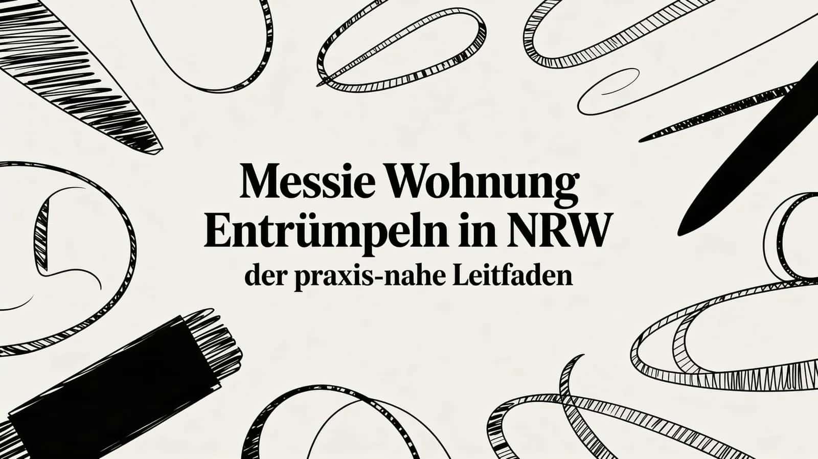 Messi Wohnung entrümpeln: Der umfassende Leitfaden für NRW