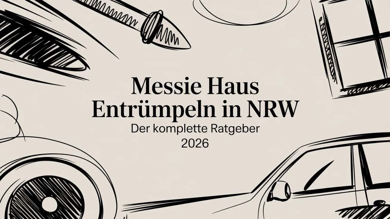 Messie Haus entrümpeln: Der vollständige Ratgeber für NRW