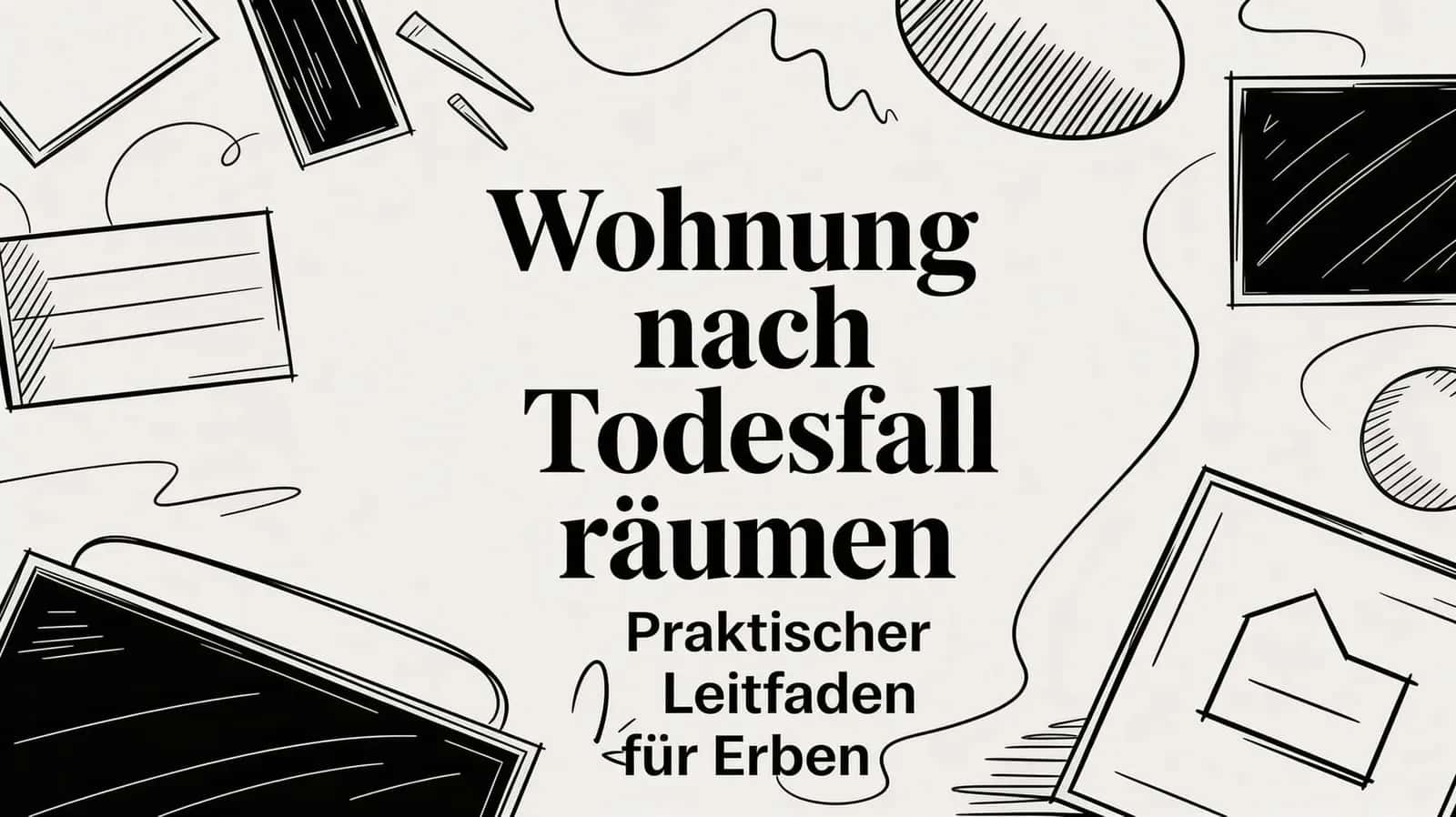 Wohnung nach Todesfall räumen: Der komplette Ratgeber für Erben 2026