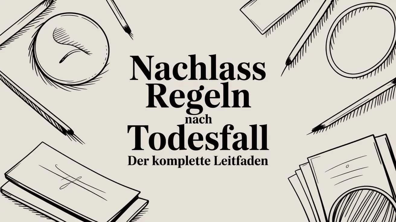 Nachlass regeln nach Todesfall: Der komplette Leitfaden