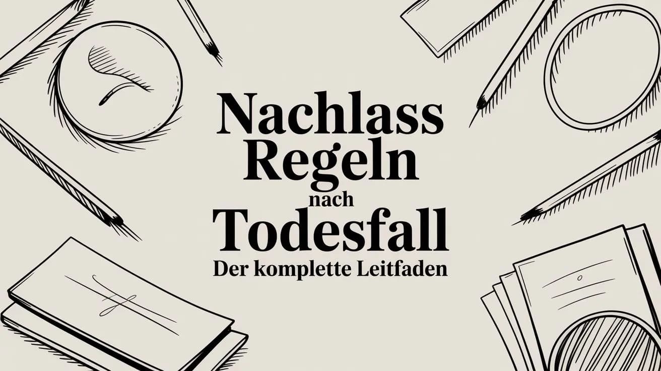 Nachlass regeln nach Todesfall: Der komplette Leitfaden