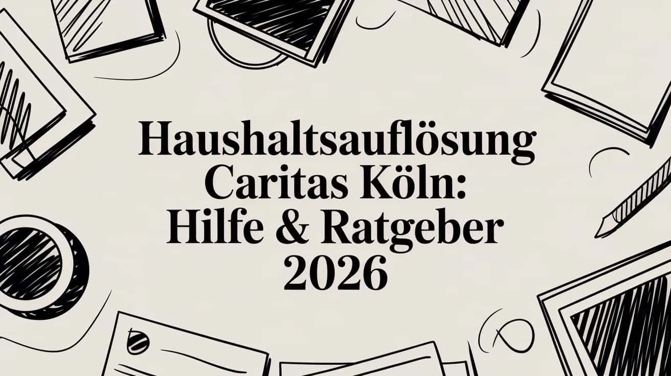 Haushaltsauflösung Caritas Köln: Hilfe & Ratgeber 2026