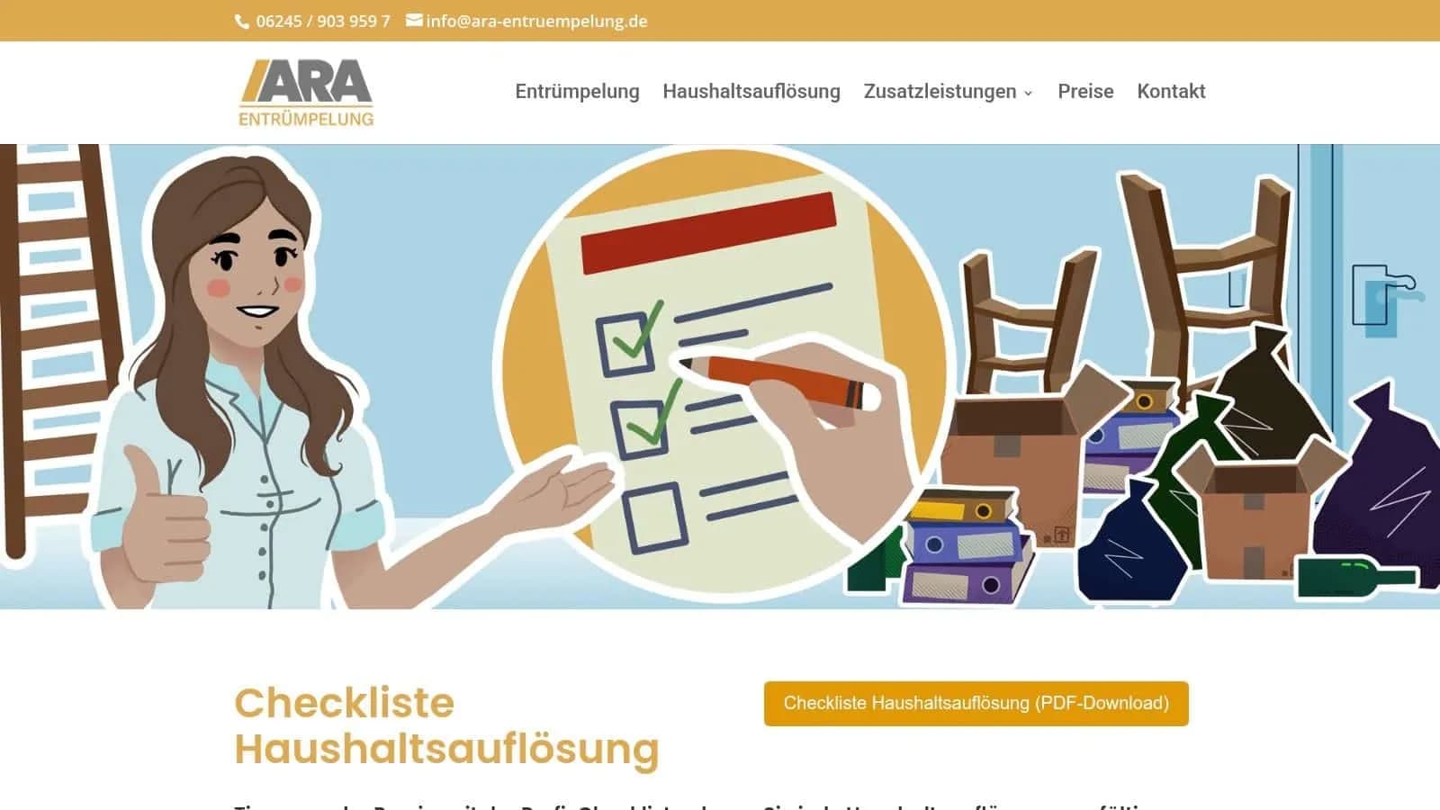 2. Die Raum-für-Raum-Checkliste: Keller, Dachboden & Co. entrümpeln (PDF)