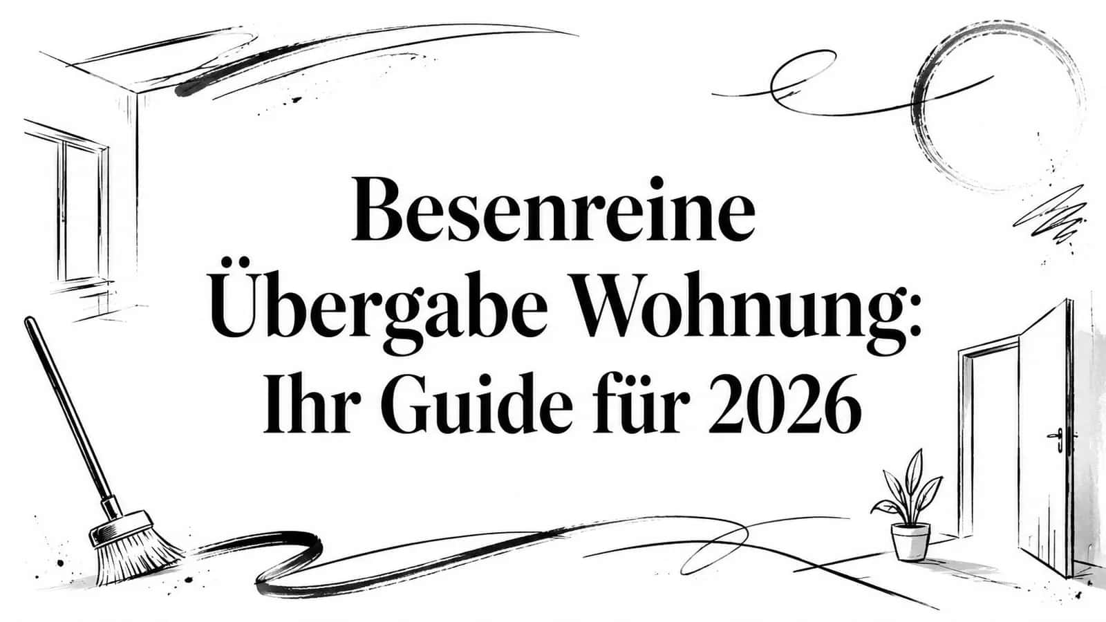 Besenreine Übergabe Wohnung: Ihr Guide für 2026