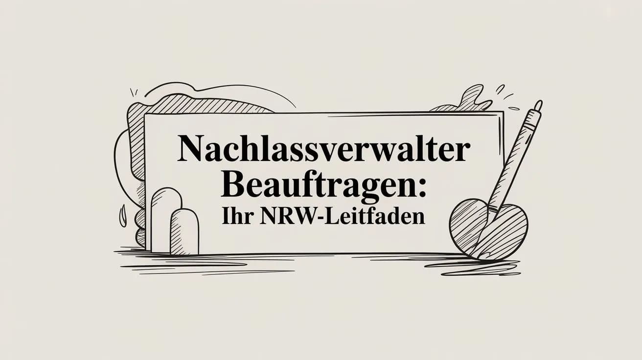 Nachlassverwalter beauftragen: Ihr NRW-Leitfaden