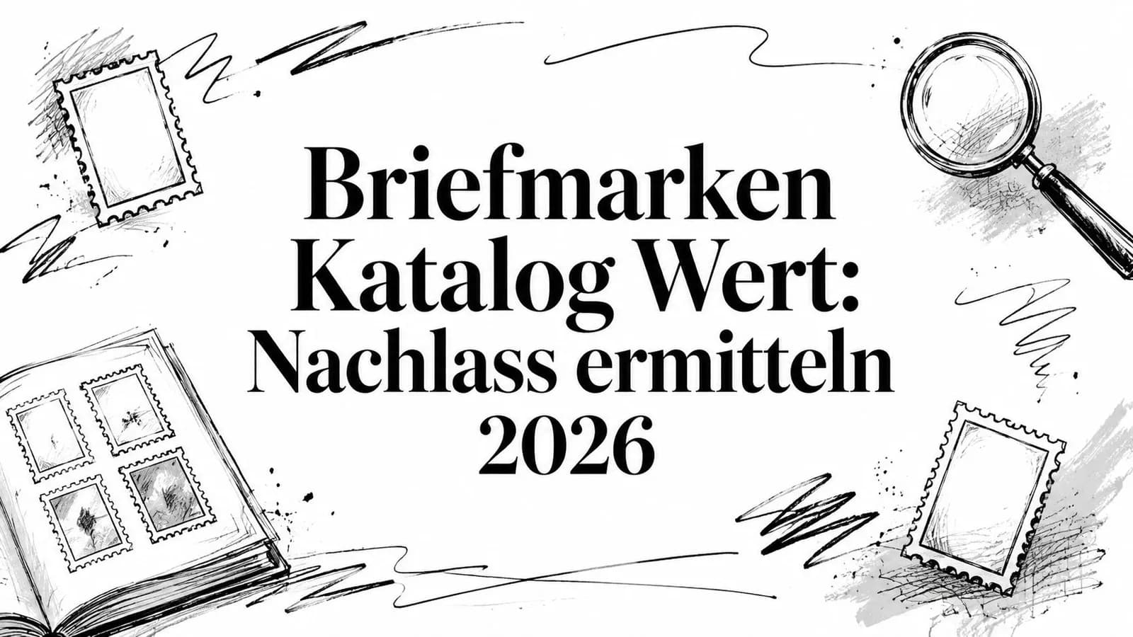 Briefmarken Katalog Wert: Nachlass ermitteln 2026