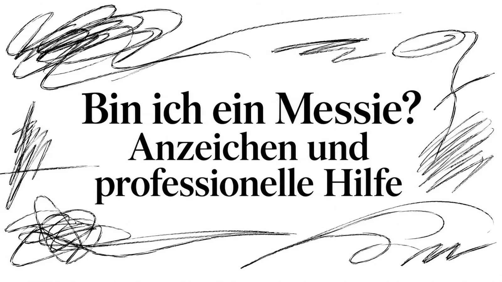 Bin ich ein Messie? Anzeichen und professionelle Hilfe