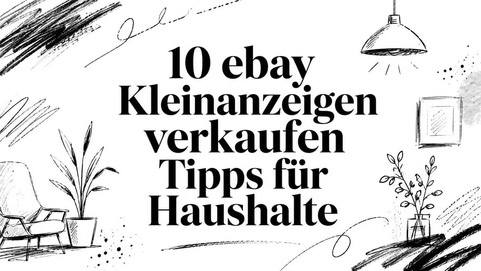 10 ebay Kleinanzeigen verkaufen Tipps für Haushalte