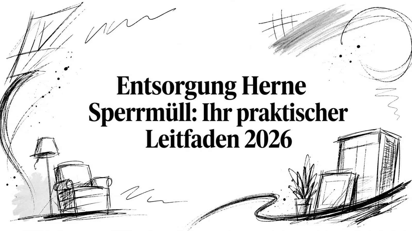 Entsorgung Herne Sperrmüll: Ihr praktischer Leitfaden 2026